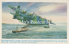 Load image into Gallery viewer, Military Aviation Postcard - Short Sunderland Mk1 Flying Boat SW18701