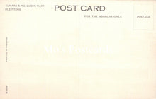 Load image into Gallery viewer, Shipping Postcard - Cunard R.M.S. Queen Mary SW18707