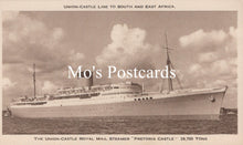 Load image into Gallery viewer, Shipping Postcard - Union Castle Royal Mail Steamer "Pretoria Castle" SW18711