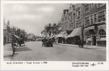 Load image into Gallery viewer, Surrey Postcard - Old Staines High Street c1903 - SW17880