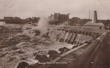 Load image into Gallery viewer, Norfolk Postcard - Rough Sea at Gorleston SW18865