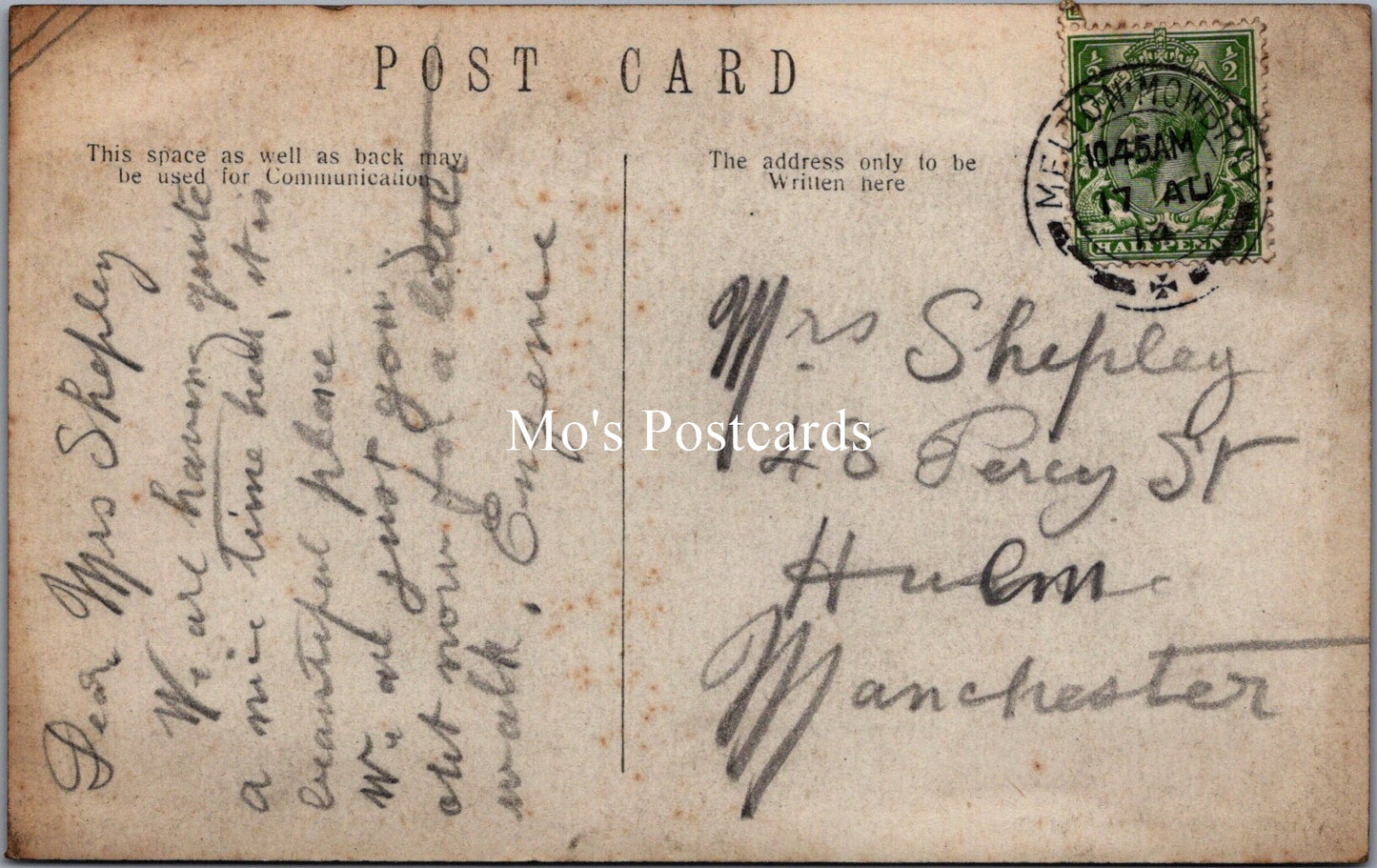Leicestershire Postcard - Gaddesby Village BH2128