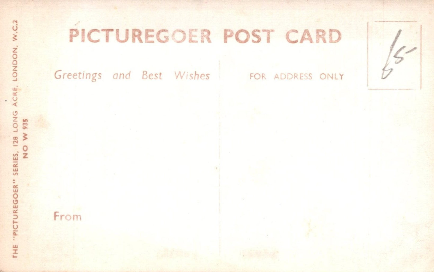 Film Star Postcard - Jeff Chandler, American Actor VT402