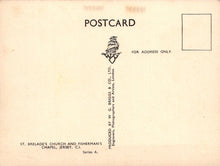 Load image into Gallery viewer, Jersey Postcard - St Brelade's Church and Fisherman's Chapel SW19195