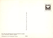 Load image into Gallery viewer, Wiltshire Postcard - Victorian Kitchen, Longleat House, Warminster SW19204