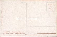 Load image into Gallery viewer, Italy Postcard - Firenze, Piazza Della Signoria SX278