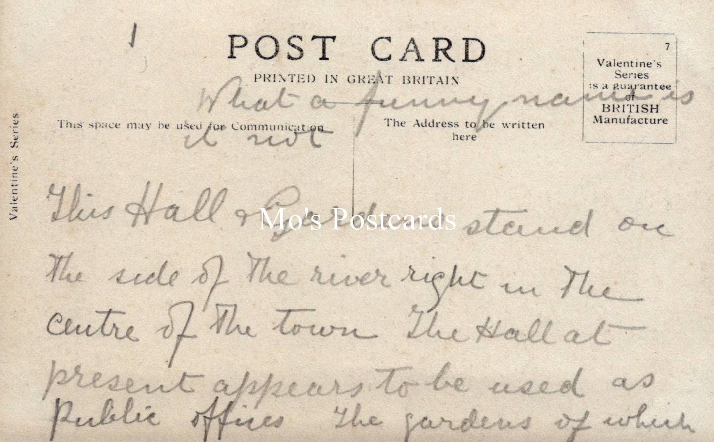 Lincolnshire Postcard - Spalding, Ayscoughfee Hall SW18594