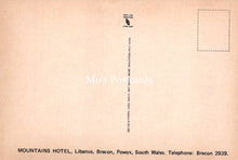 Load image into Gallery viewer, Wales Postcard - Mountains Hotel, Libanus, Brecon SW19073