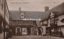 Load image into Gallery viewer, Huntingdonshire Postcard - George Hotel Yard, Huntingdon SW19077