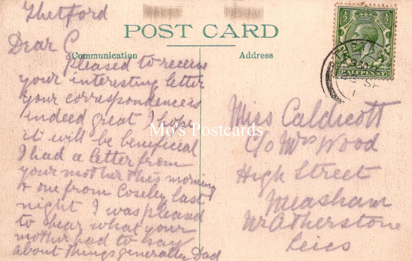 Norfolk Postcard - Thetford, Nun's Bridge, The Ford SW19079