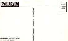 Load image into Gallery viewer, Sussex Postcard - Beauport Caravan Park, Hastings SW19091