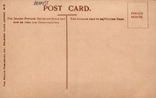 Load image into Gallery viewer, Vintage postcard with 'Philco' branding and text on a brown background