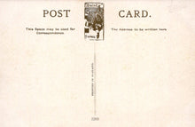 Load image into Gallery viewer, Vintage postcard with text and a logo on a beige background