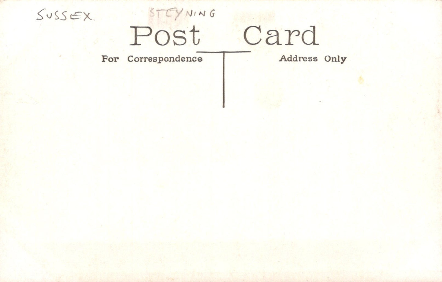 Vintage postcard with text on a white background