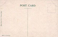 Load image into Gallery viewer, Back of a vintage postcard with 'POST CARD' text and a line for writing address.