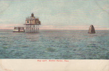 Load image into Gallery viewer, America Postcard - Bug Light, Boston Harbor, Massachusetts SW20893