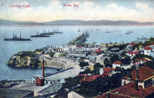 Load image into Gallery viewer, Gibraltar Postcard - Warships in Rosia Bay SW18202