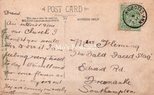 Load image into Gallery viewer, Hampshire Postcard - Interior of Abbotts Ann Church SW18232