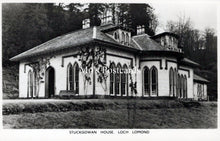 Load image into Gallery viewer, Scotland Postcard - Stuckgowan House, Loch Lomond SW18272