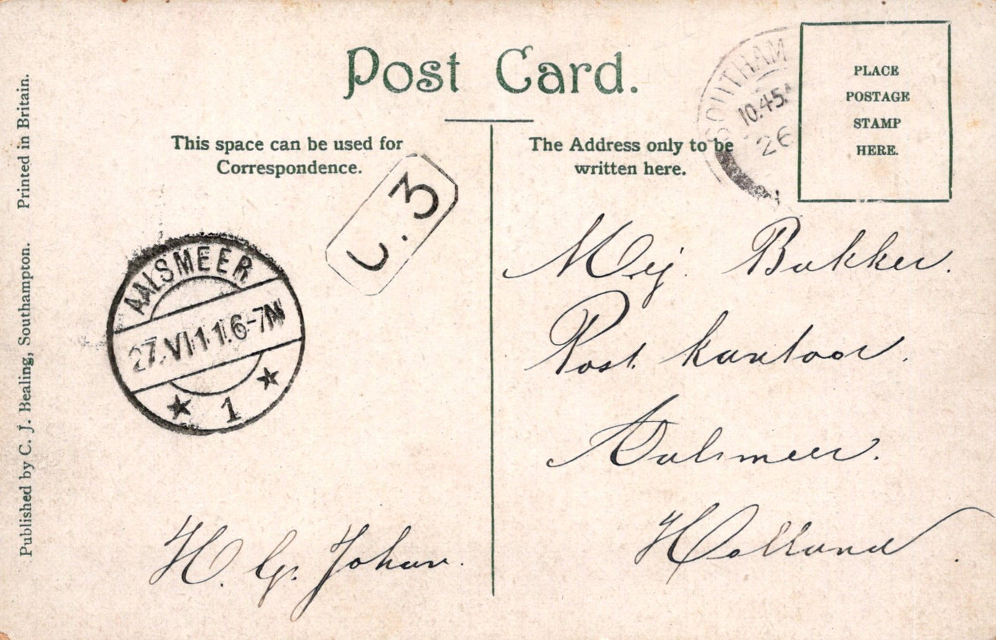Hampshire Postcard - Bevis Valley Road, Southampton SW18284