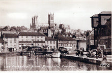 Load image into Gallery viewer, Lincolnshire Postcard - Lincoln, The Cathedral From Brayford SW18432