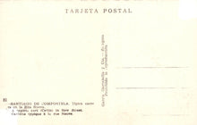 Load image into Gallery viewer, Spain Postcard - Santiago De Compostela, A Typical Cart in New Street SW18438