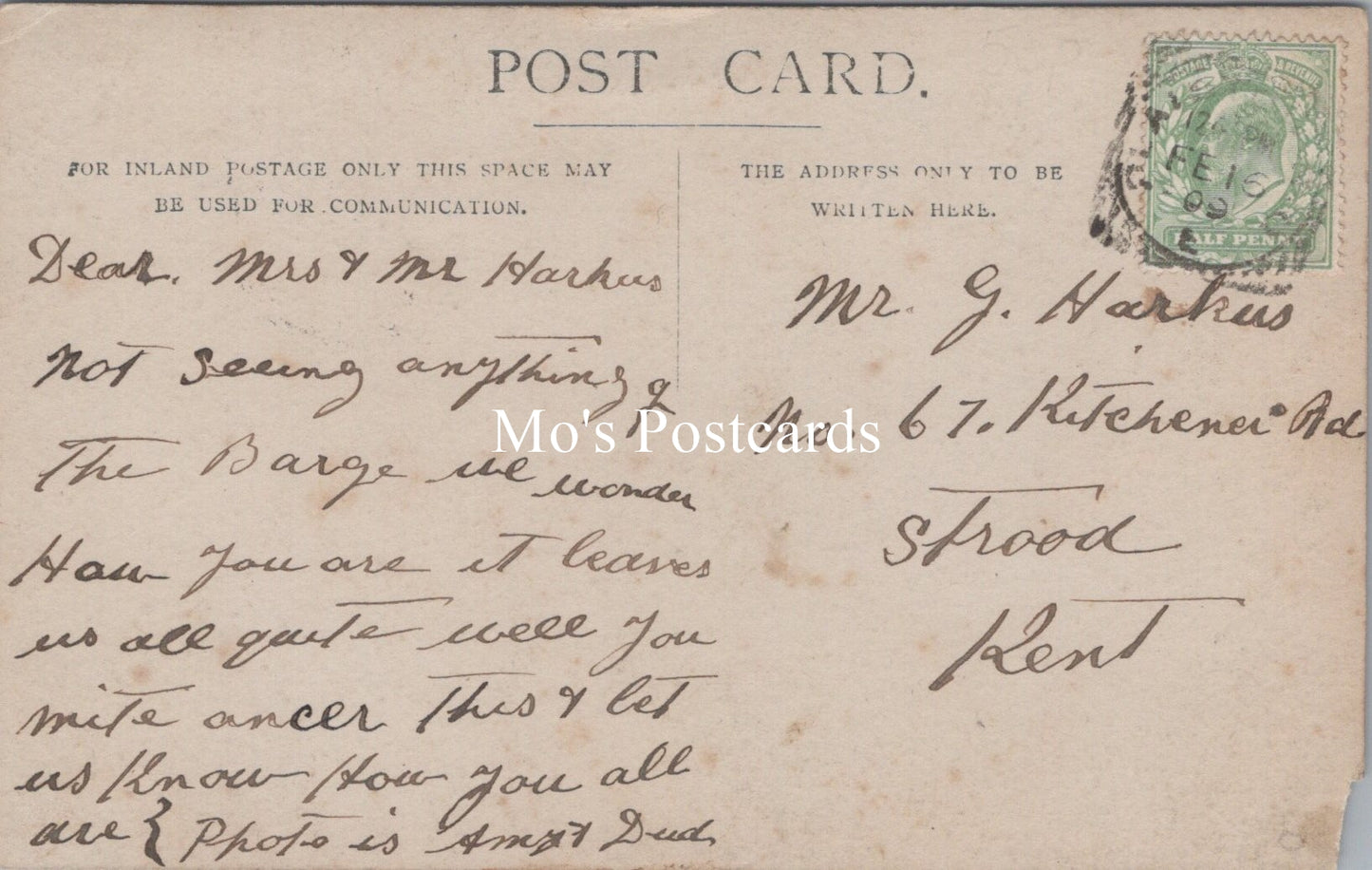 Ancestors Postcard - Children Stood in The Doorway of a House SW16969