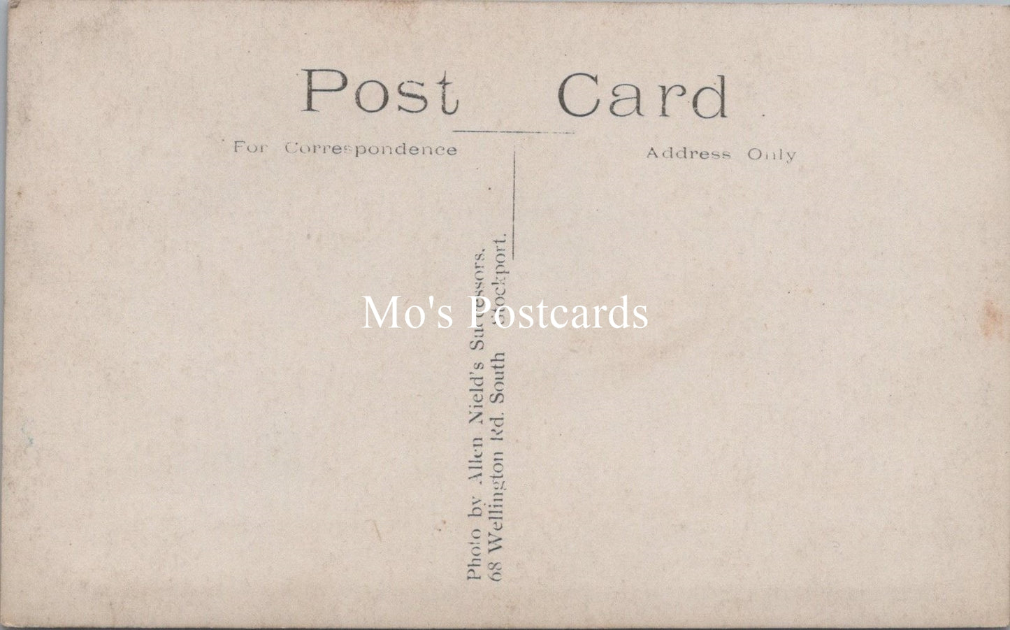 Ancestors Postcard - Portrait of a Young Lady, Stockport Photo SW16957
