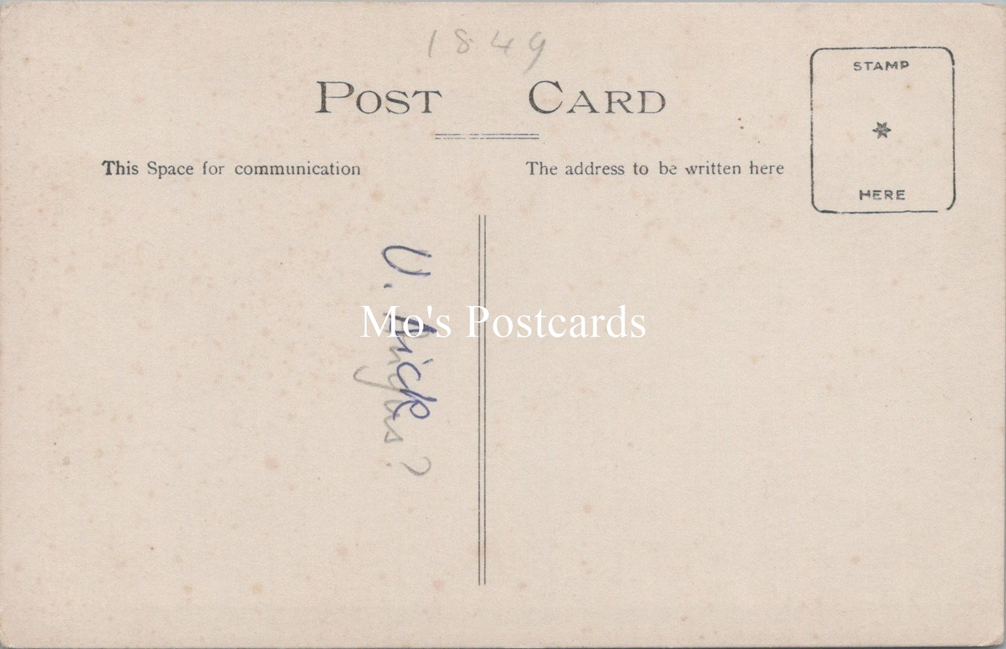 Ancestors Postcard - Young Boy Wearing Shorts and Sweater SW16848
