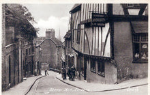 Load image into Gallery viewer, Lincolnshire Postcard - Lincoln, Steep Hill SW18503