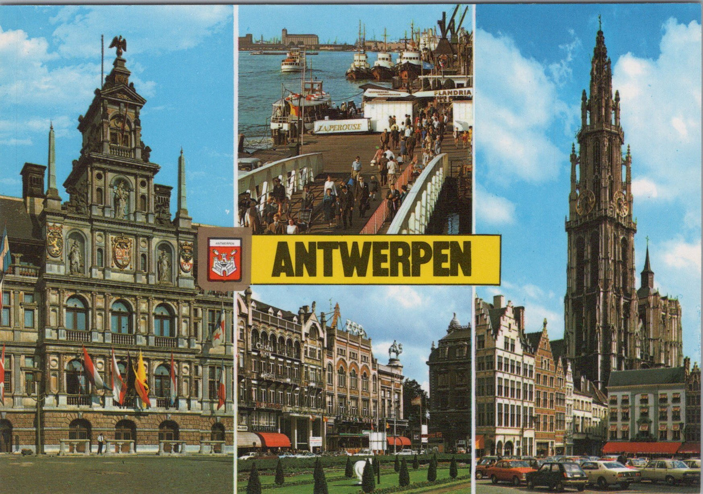Belgium Postcard - Views of Antwerp, Antwerpen SW16914