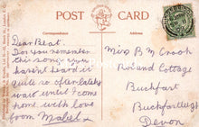 Load image into Gallery viewer, Romance Postcard - When The Fields Are White With Daisies VT206