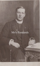 Load image into Gallery viewer, Vintage black and white photograph of a man in formal attire with 'Mo's Postcards' text overlay.