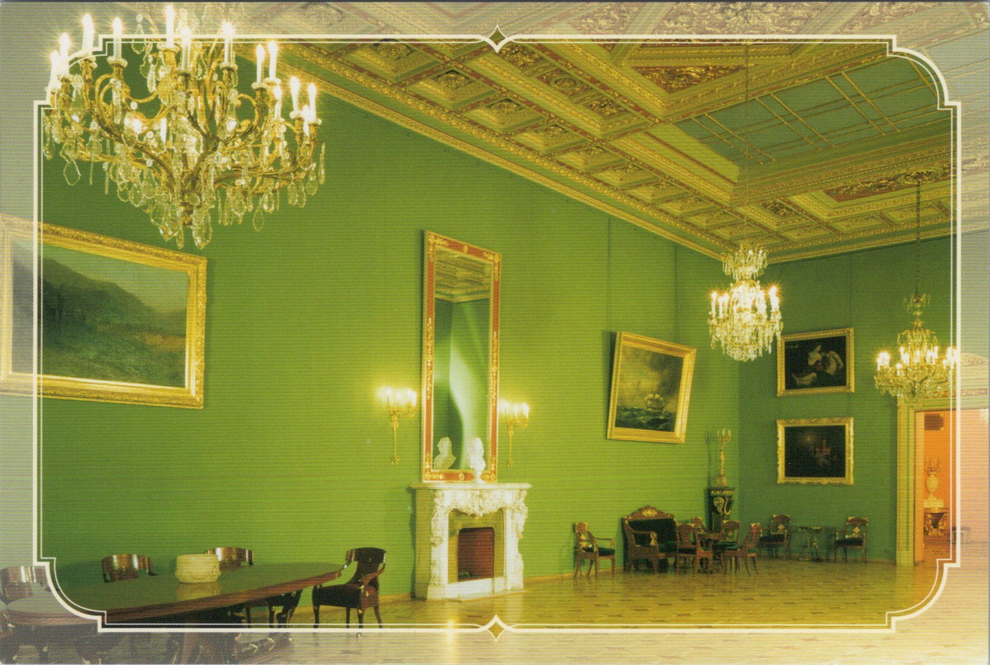 Russia Postcard - The Preziosa Hall, The Yusupov Palace, Saint Petersburg SW17066