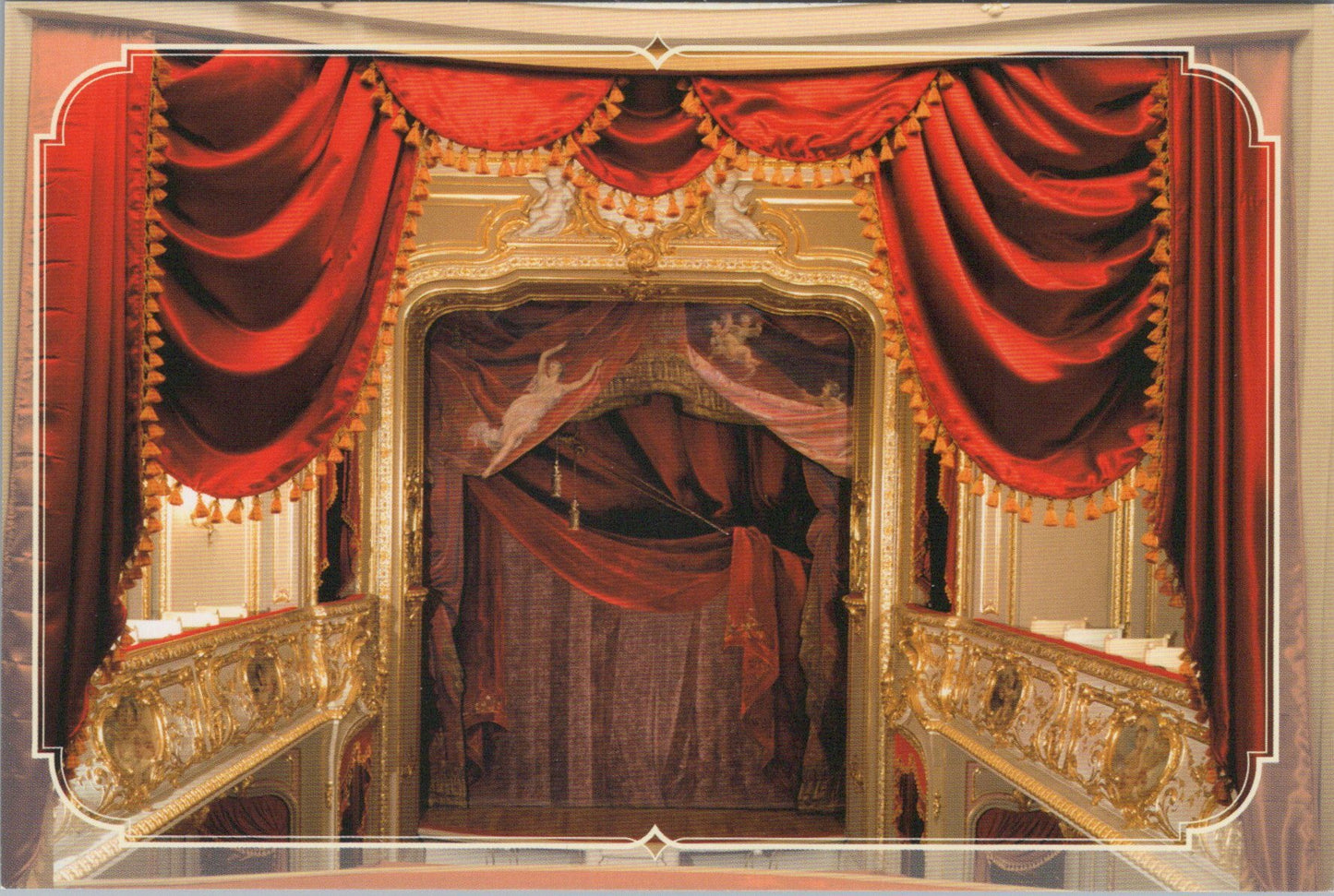 Russia Postcard - The Theatre, The Yusupov Palace, Saint Petersburg SW17072