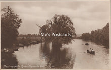 Load image into Gallery viewer, Herefordshire Postcard - Boating Up The River, Symonds Yat SW17359