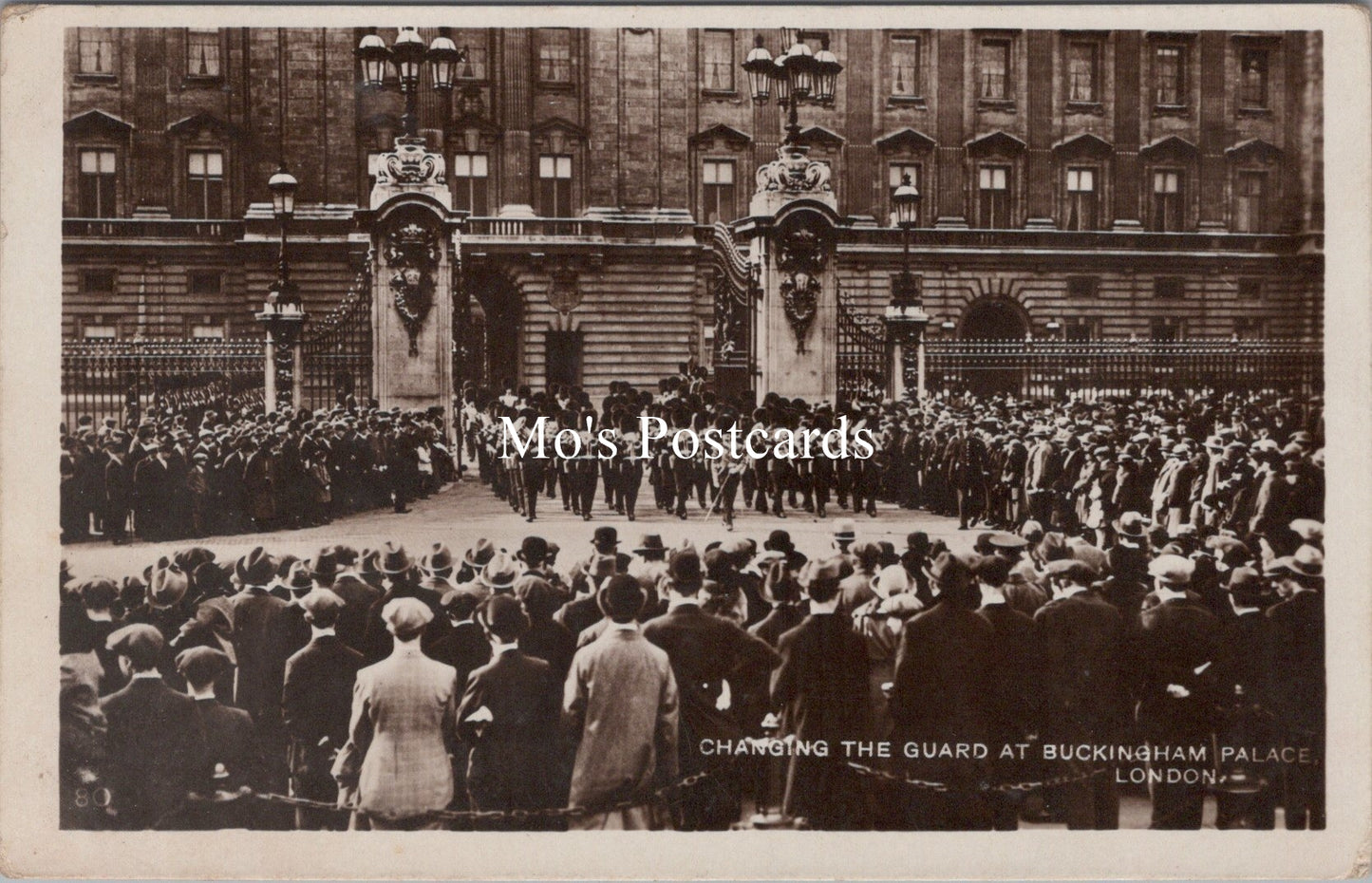 London Postcard - Changing The Guard at Buckingham Palace SW17360