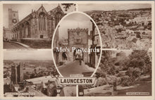 Load image into Gallery viewer, Cornwall Postcard - Views of Launceston SX10