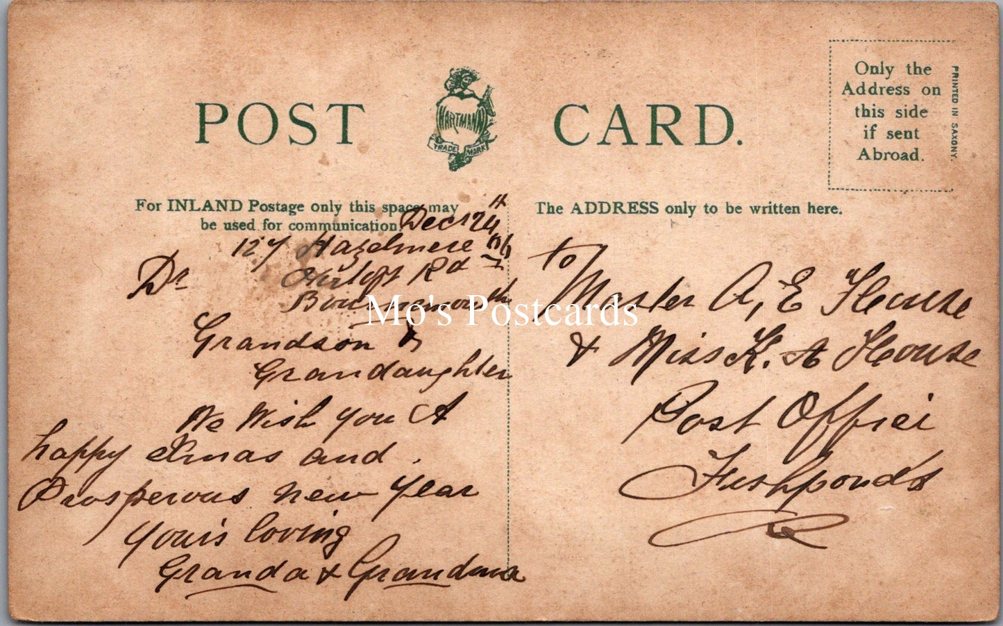 Devon Postcard - Jubilee Flagstaff and General View of Sidmouth SX11