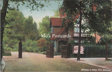 Load image into Gallery viewer, Leicestershire Postcard - Leicester, Entrance To Abbey Park SX114