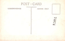 Load image into Gallery viewer, Vintage postcard with 'Correspondence Address Only' text and a stamp on a beige background
