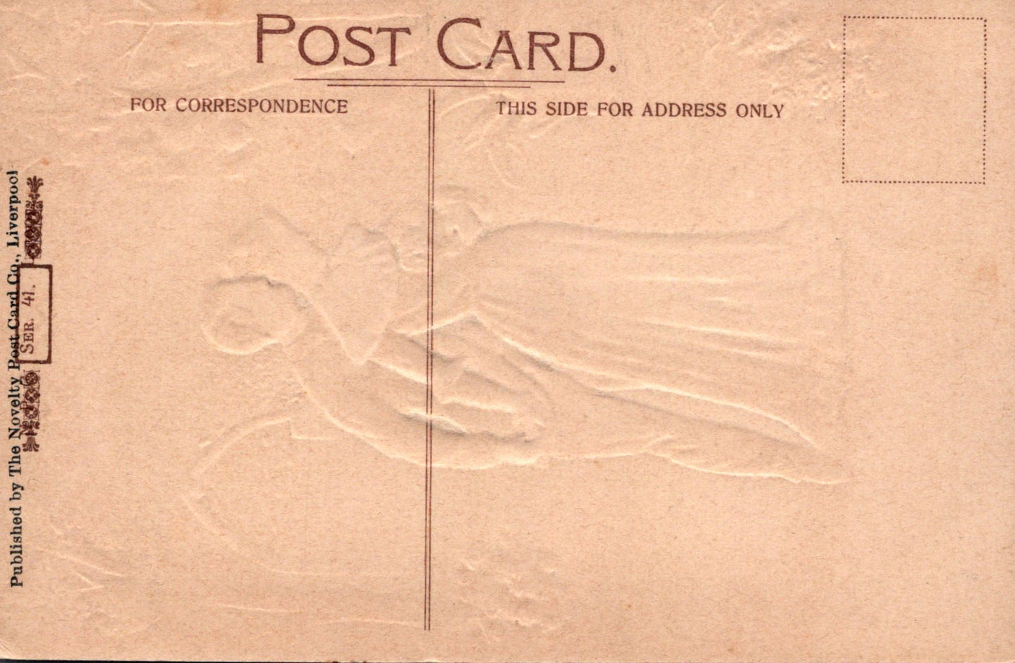Romance Postcard - Romantic Couple in The Park VT237