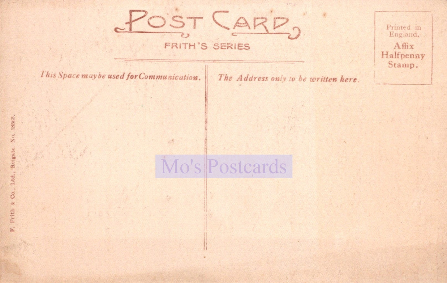 Somerset Postcard - Porlock, The Old Ship Inn SW20188