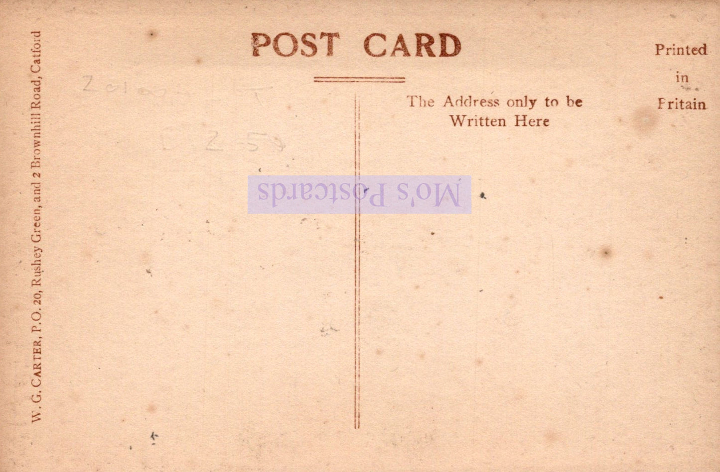 London Postcard - Lewisham Fire Station SW20211