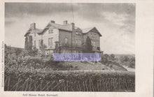 Load image into Gallery viewer, Vintage black and white photograph of a large house with a garden, labeled 'Fell House Hotel, Burnsall'.