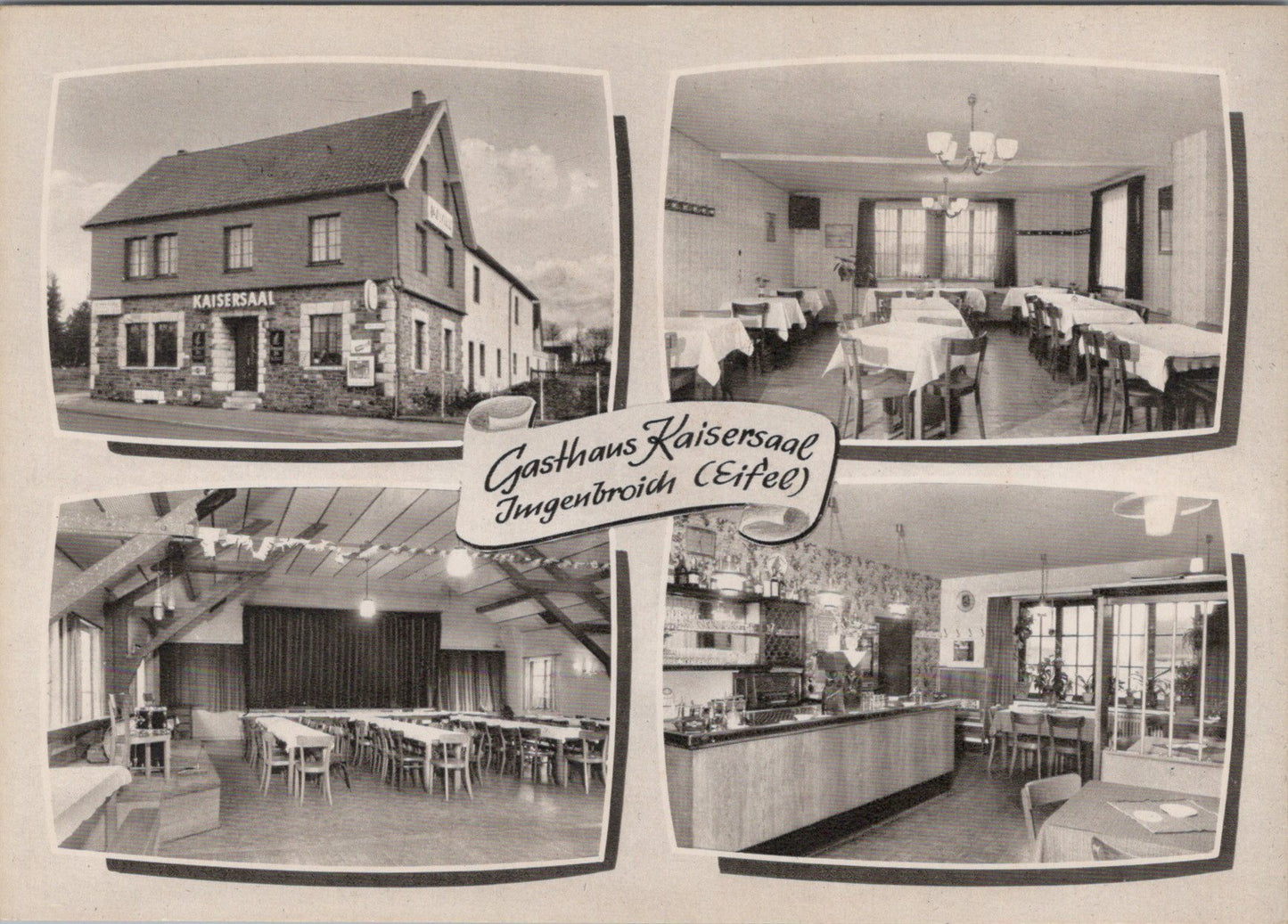 Germany Postcard - Gasthaus Kaisersaal Jungenbroich SW17518