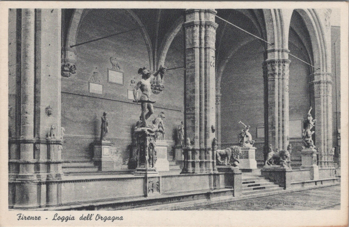 Italy Postcard - Florence, Loggia Dell'Orgagna SW17472