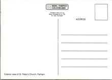 Load image into Gallery viewer, Sussex Postcard - Exterior View of St Peter's Church, Parham SX297