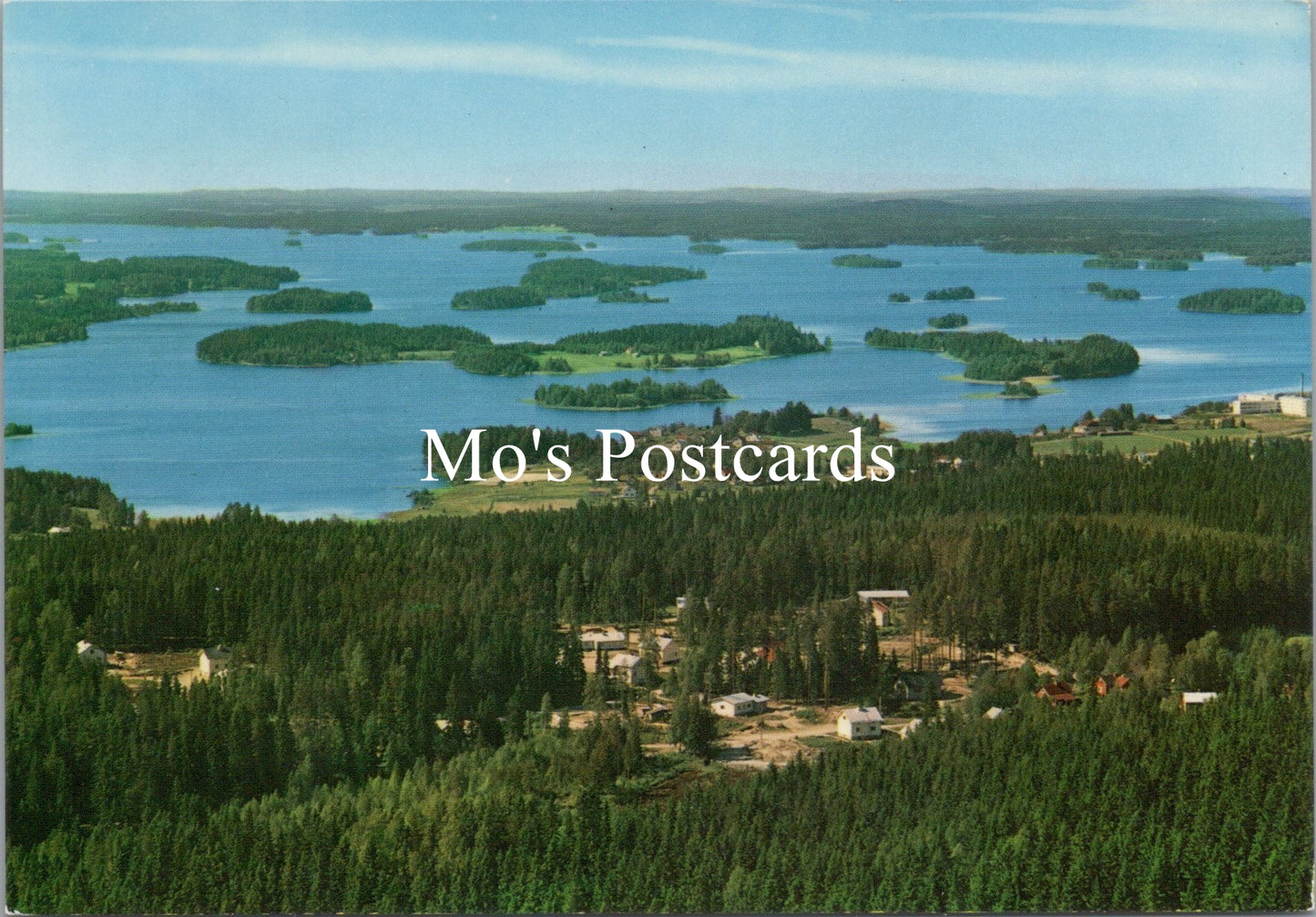 Finland Postcard - Kuopio Suomi, View From The Bigg Tower SX300