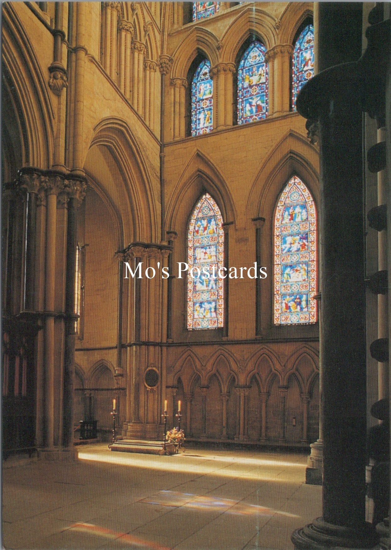 Lincolnshire Postcard - Lincoln Cathedral, Splendour of Light SX306
